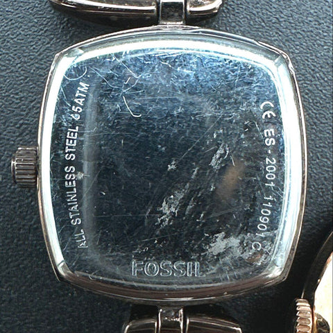 Fossil Womens Watch Lot of 4 ES-2001 ES-3226 ES-9382 ES-8938 Stainless Steel
