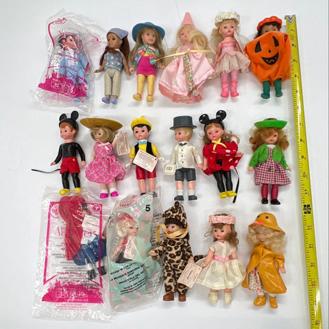 Madame Alexander Doll Lot McDonald's Happy Meal 17 Pieces 5 Inch Mixed Figures
