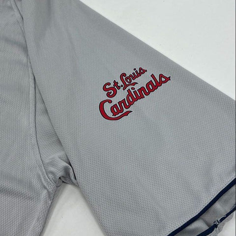 Genuine Merchandise MLB St Louis Cardinals Gray Dynasty Jersey Men's Size 2XL