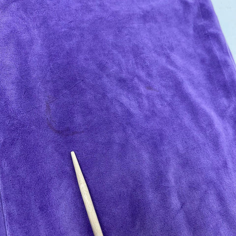 Vintage Y2K VS PINK Women's Purple Velour Wide Leg Flare Lounge Pants M