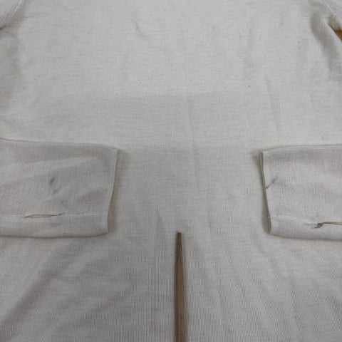 Wilfred Women's Long Sleeve Crew Neck Knit Top Light Birch Cream NWT Sz XL