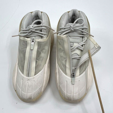 Adidas Crazy IIINFINITY Cloud White Cream Mid Top Basketball Shoes Size 9