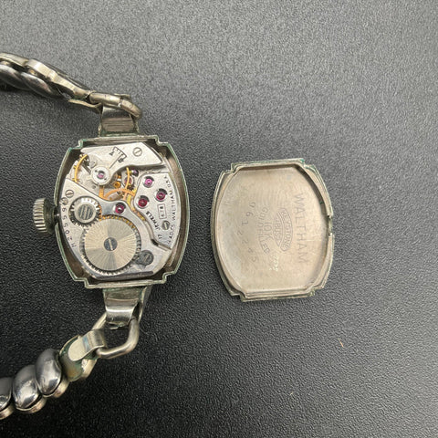 Vintage Waltham 10K Gold Filled 17 Jewel Ladies Watch Expansion Band