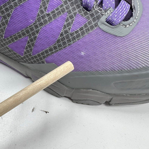 Reebok Speed TR Work RB451 Comp Toe Work Shoes Grey Purple Women's Size 6W DS