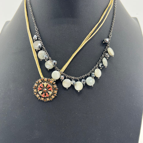 Lia Sophia Signed Costume Jewelry Necklace Lot of 5 Mixed Styles Beaded