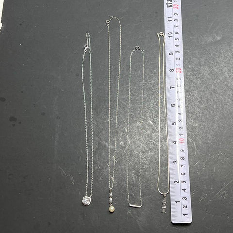 925 Sterling Silver Pendant Necklaces Assorted Styles 12.87g