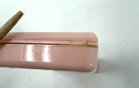 Nintendo DS Lite Pink Handheld Console & Mario Kart DS Game Lot Tested