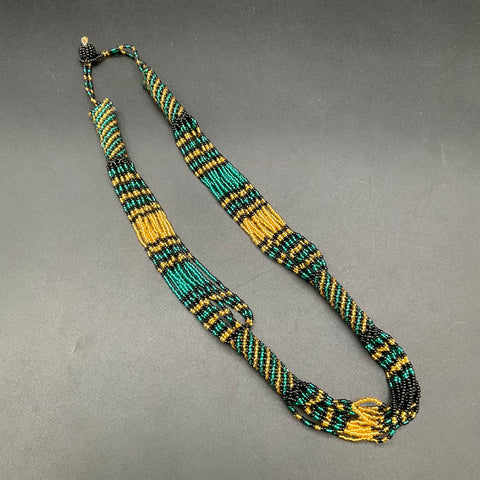 Beads for Life Uganda Paper Bead Glass Seed Bead Jewelry Lot 12 Pieces