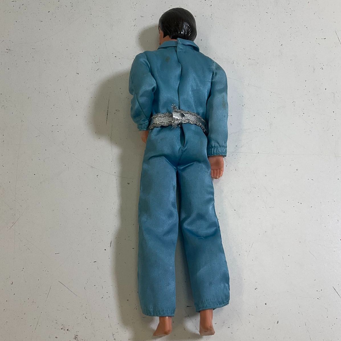 Vintage 1970s Mattel Donny Osmond Doll 12" Figure Blue Jumpsuit Outfit