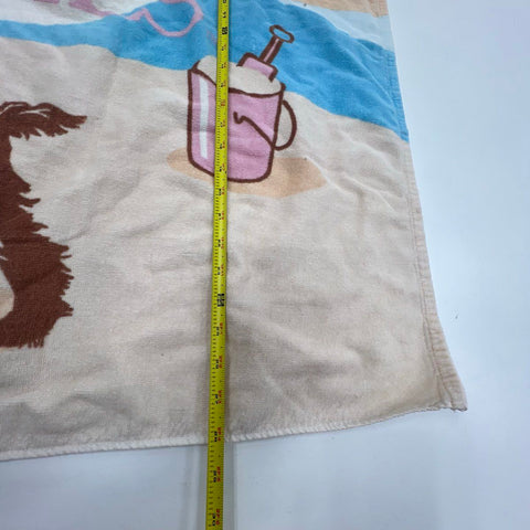 Vintage 2002 Coppertone Water Babies Little Miss Coppertone Promo Beach Towel