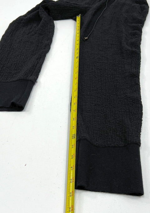 Nu Denmark Vie Black Gauzy Drawstring Joggers Trousers Women's XS NWT