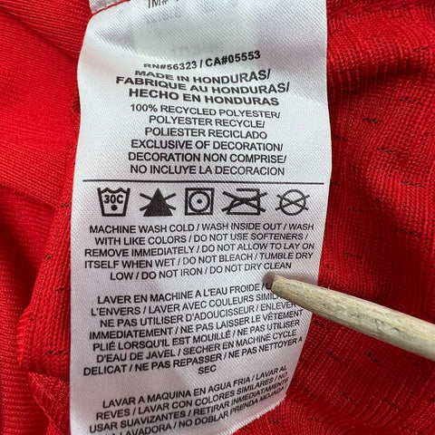 Nike Mens Kansas City Chiefs Sammy Watkins #14 Jersey Red AFC Champions Patch M