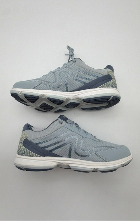 Ryka Devotion Plus 5 Grey Blue Women's Walking Shoes Size 9