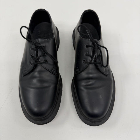 Dr. Martens 1461 Mono Black Smooth Leather Oxford Shoes Size 7 M