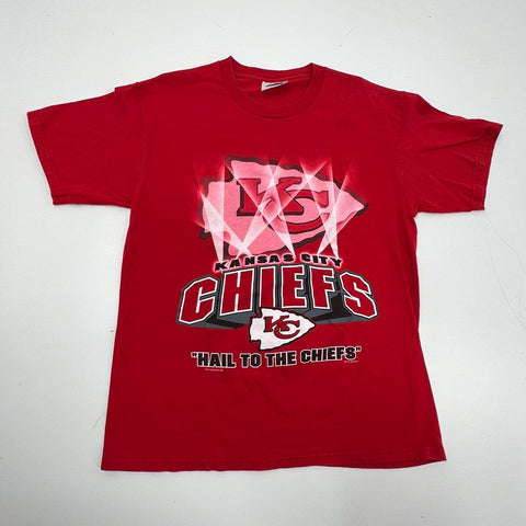 Vintage 1999 Kansas City Chiefs NFL T-Shirt Double Stitch CSA USA Made Sz L
