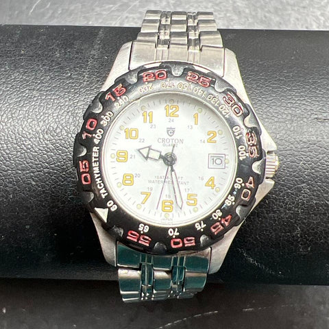 Croton Quartz 10ATM-330FT Water Resistant Analog Watch Not Working