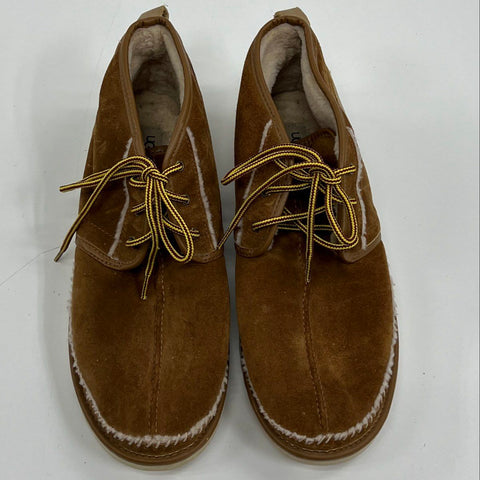 UGG Neumel Chestnut Brown Suede Chukka Boots Mens Size 16