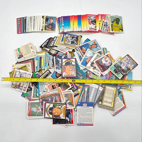 Baseball Card Lot MLB 1980s-90s Topps Donruss Fleer Score 2.5 Lbs See Photos