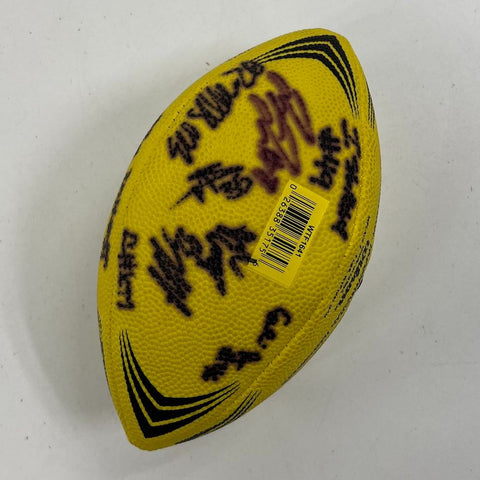 Wilson NFL Mini Football Multi-Signed Autographed Collectible Memorabilia
