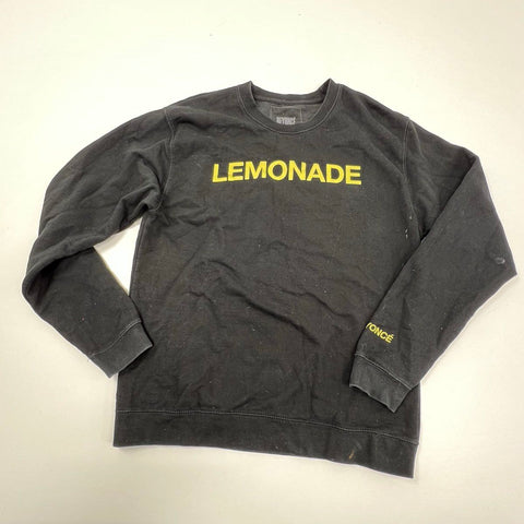Beyonce Lemonade Black Graphic Crewneck Sweatshirt Women's Size M