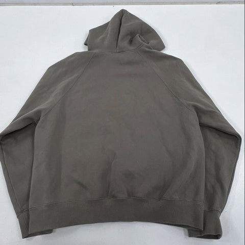 Fear of God Essentials Gray Logo Pullover Sweatshirt Hoodie Men's XS