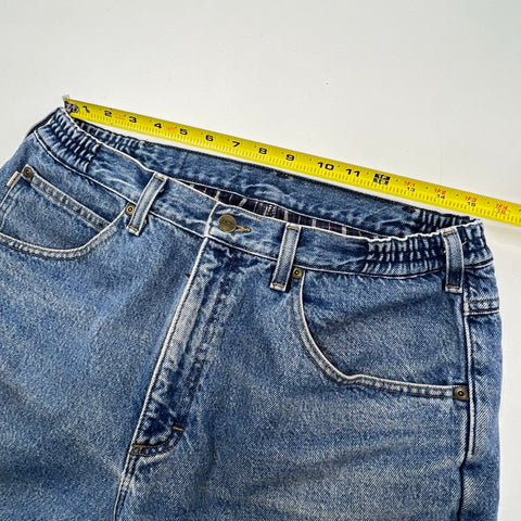 Vintage LL Bean Men's Flannel Lined Jeans & Chinos Pants Lot of 2 Sz 36x30