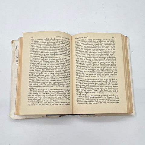 Furrow's End Anthology of Great Farm Stories 1946 Hardcover Dust Jacket