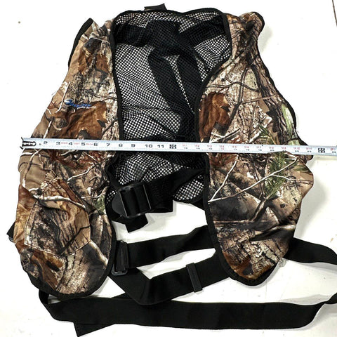 Hunting Safety Vest and Harness Lot Hunter Safety System Ameristep 3 Piece Camo