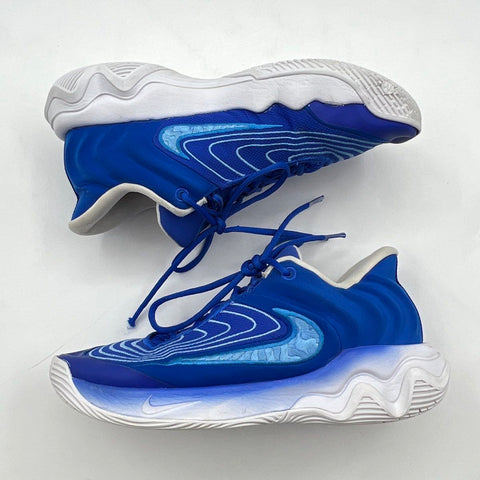Nike Giannis Immortality 4 Blue White Basketball Shoes Men's Size 8