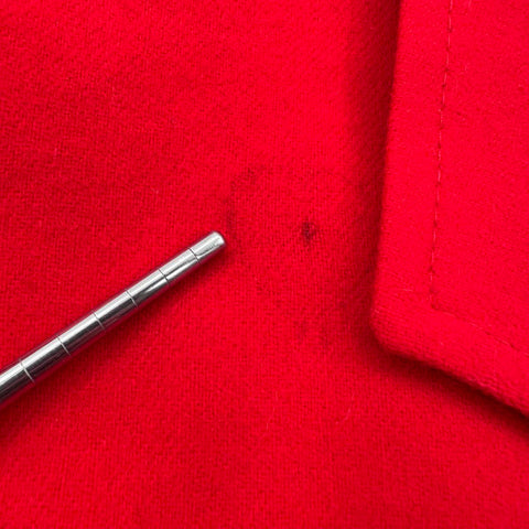 Vintage 80s Pendleton Petite Wool Blazer Jacket Red Made in USA Sz Petite