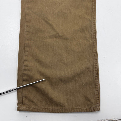 Polo Ralph Lauren Men's Brown Straight Fit Cotton Twill 5-Pocket Pants 38x32