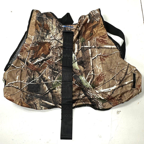 Hunting Safety Vest and Harness Lot Hunter Safety System Ameristep 3 Piece Camo
