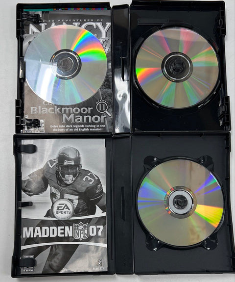 The Sims 4 Get To Work Madden 07 Nancy Drew 5 PC Game Lot Windows Mac