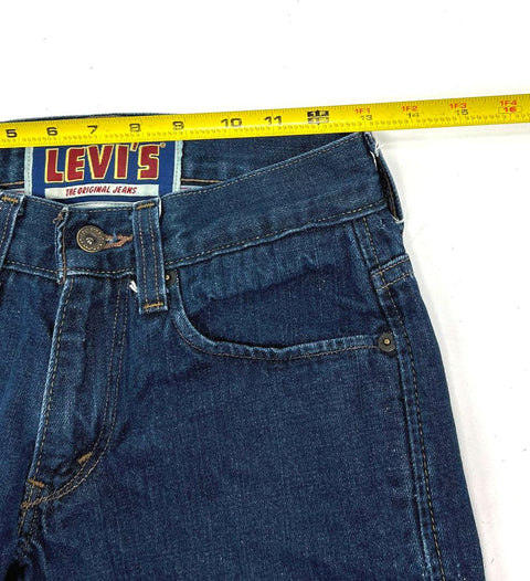 Levi's 511 Dark Wash Blue Cotton Skinny Fit Denim Jeans Men's 29x30