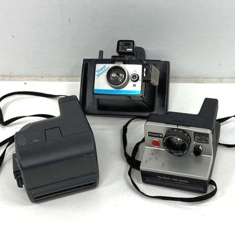 Vintage Polaroid Super Shooter Pronto! Land Camera Instant Film Camera Lot of 3