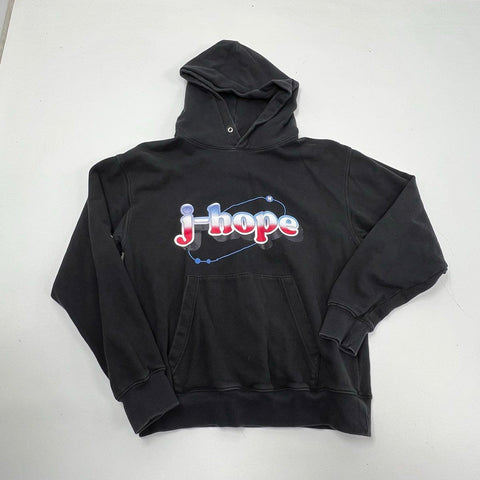BTS Official J-Hope Artist-Made Collection Black Hoodie Sweatshirt Unisex L