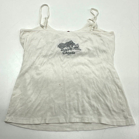 Harley Davidson Women's Clothing Lot 3pc Graphic Tank Tops Jersey Shorts Sz L