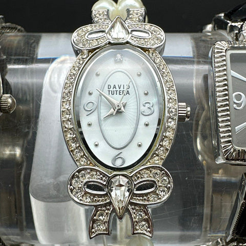 ESQ Elgin David Tutera Womens Wristwatch Jewelry Lot of 6 Fashion Dress