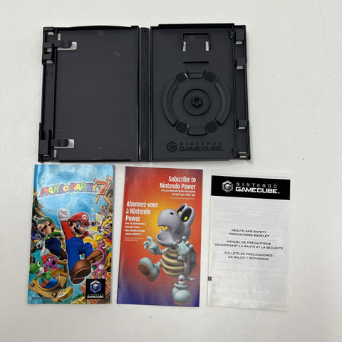 Mario Party 7 Nintendo GameCube Official Case Manual Inserts ONLY NO DISC