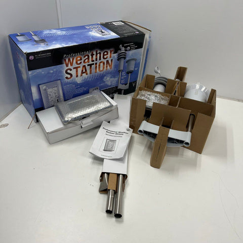 P3 International E9300 Pro Weather Station Wireless Wind Rain Temp New Open Box