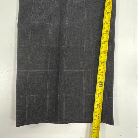 Vintage 80s John Weitz Mens Windowpane Plaid 2-Piece Suit Made in USA