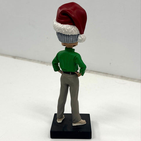 Stan Lee Marvel Royal Bobbles Bobblehead 2021 Santa Hat Holiday Figure Loose