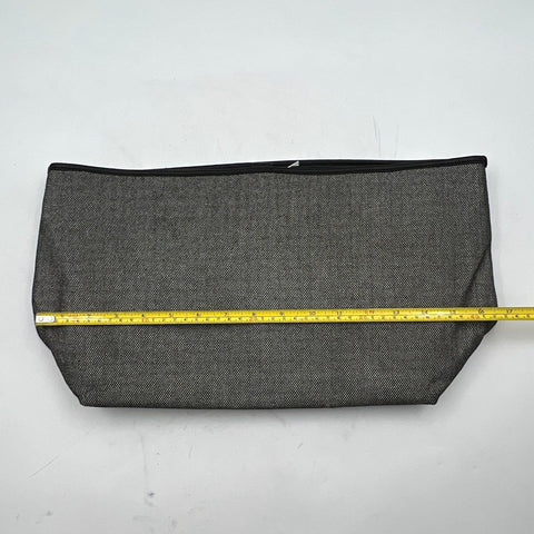 Coach Black Grey Large Fabric Tote Bag Organizer Insert Pouch C4812