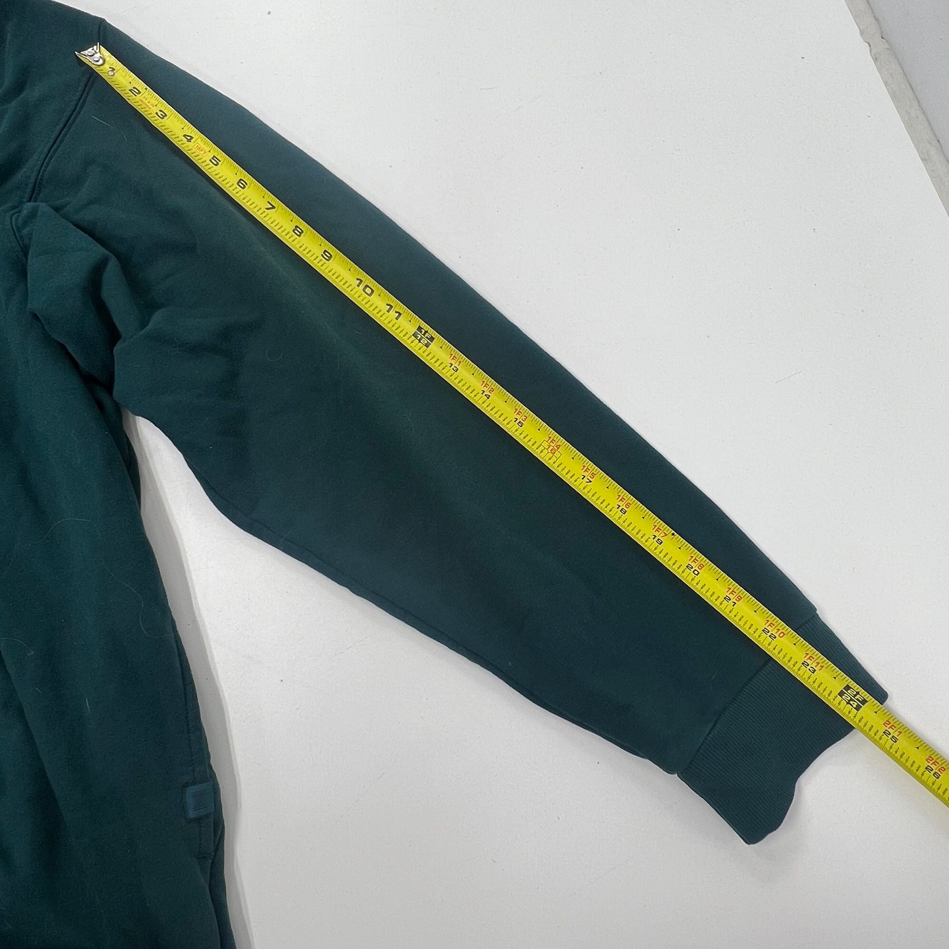 Savage X Fenty Dark Green Hooded Full Zip Logo Jumpsuit Romper Women's