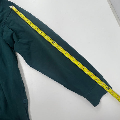Savage X Fenty Dark Green Hooded Full Zip Logo Jumpsuit Romper Women's
