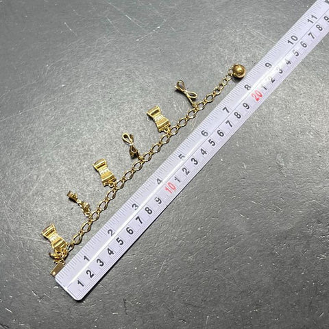 Kate Spade Gold Tone Rhinestone Bow Bracelet with Pouch
