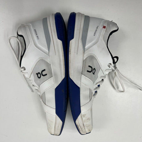 On The Roger Clubhouse Pro White Dark Blue Tennis Shoes Men's Size 10