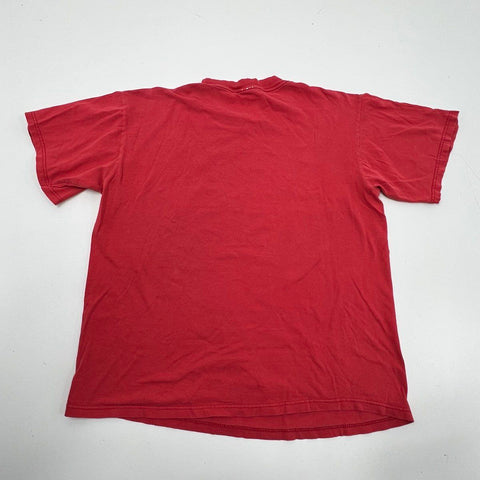 Vintage 90s Kansas City Chiefs NFL True-Fan Sportswear T-Shirt Sz L