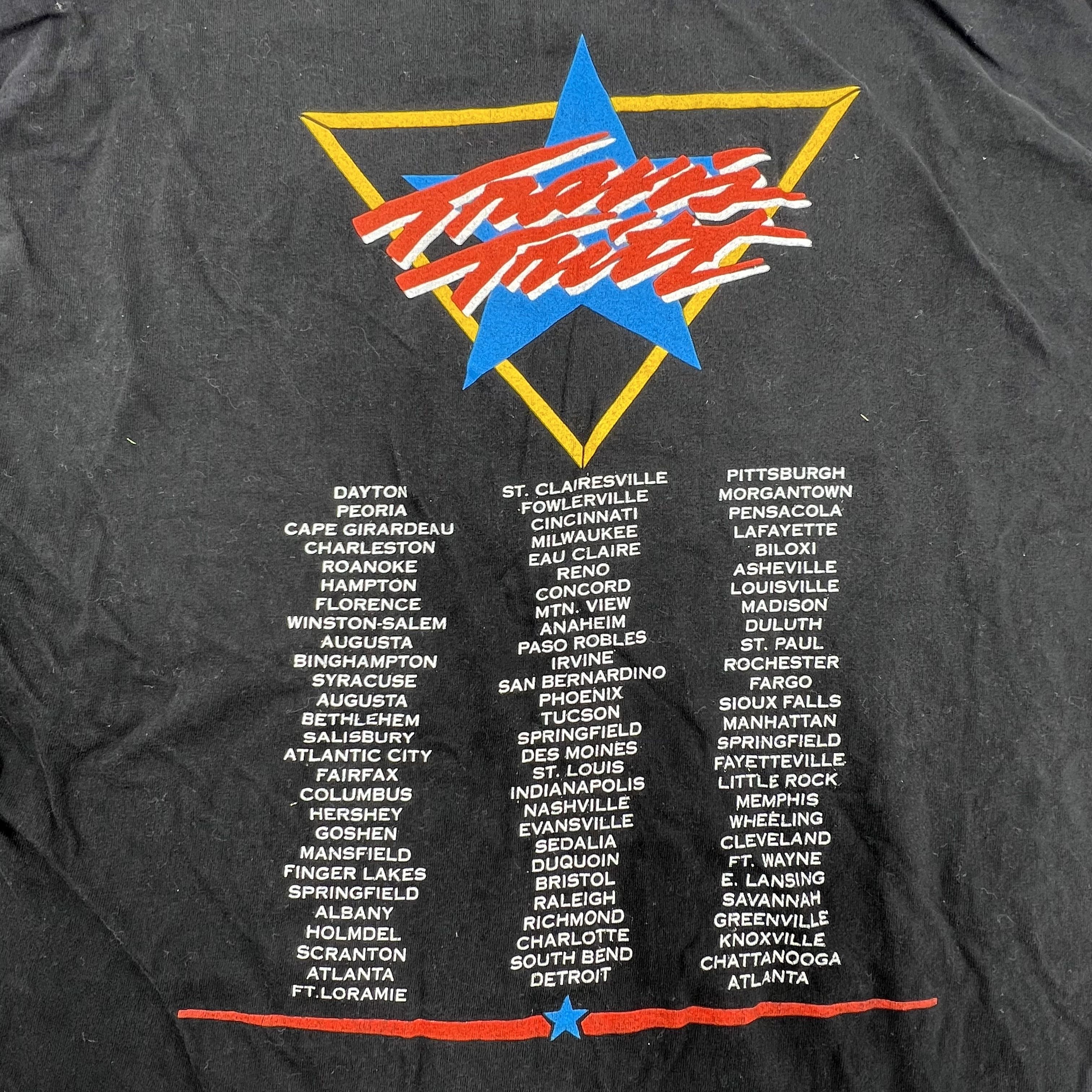 Vintage 90s Travis Tritt Tour T-Shirt Single Stitch Made in USA Sz XL
