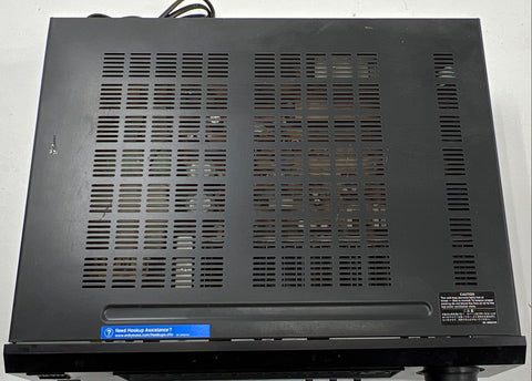 Onkyo HT-R340 5.1 Channel AV Home Theater Receiver Head Unit - Powers On